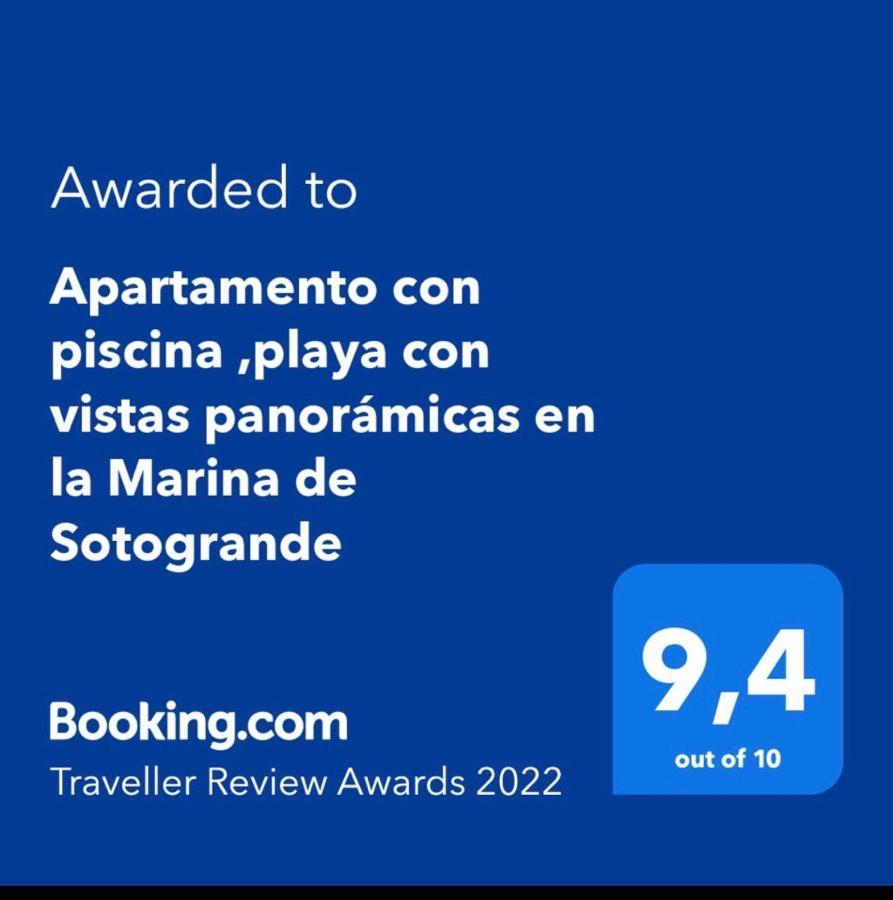 Apartamento con piscina ,playa con vistas panorámicas en la Marina de Sotogrande San Roque  Esterno foto