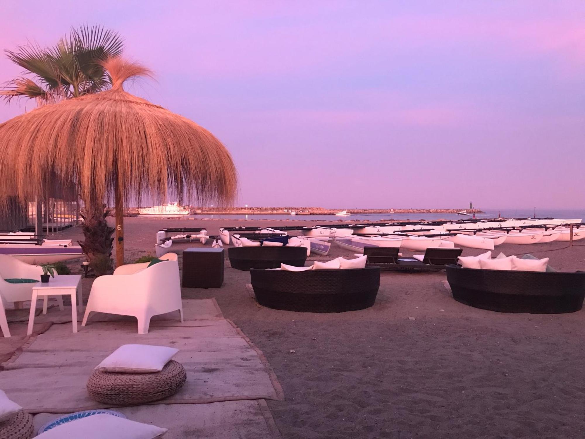 Apartamento con piscina ,playa con vistas panorámicas en la Marina de Sotogrande San Roque  Esterno foto